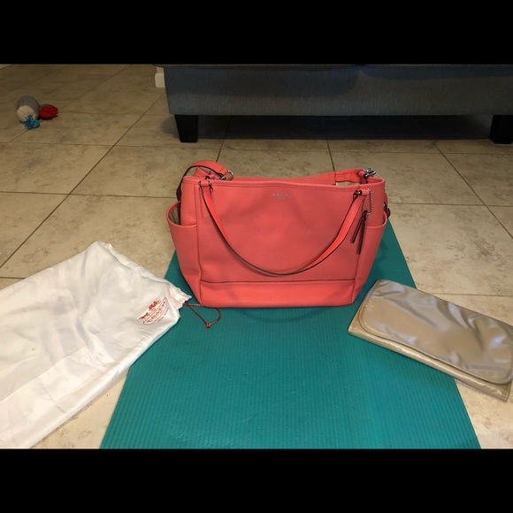 Coach Baby/Diaper Bag with changing mat! - Picture 3 of 9